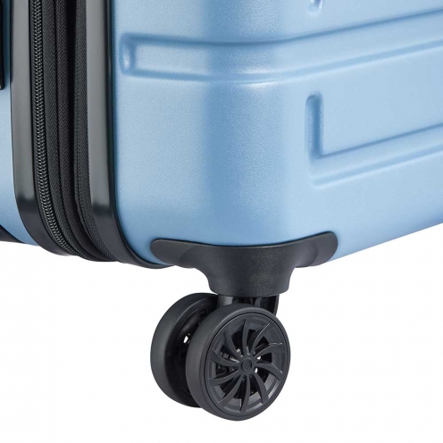 قیمت و خرید چمدان کابین دلسی مدل کاملیا رنگ آبی چمدان ایران - DELSEY PARIS CAMELIA 00393280112 chamedaniran 6